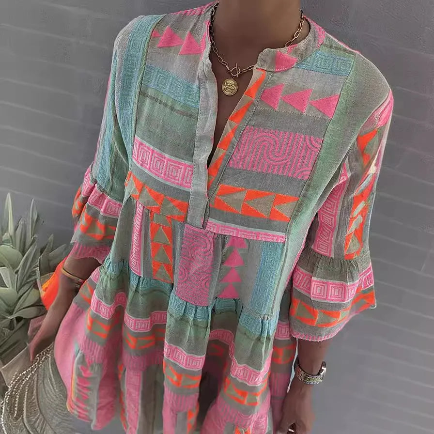 Effortless Boho Summer Dress