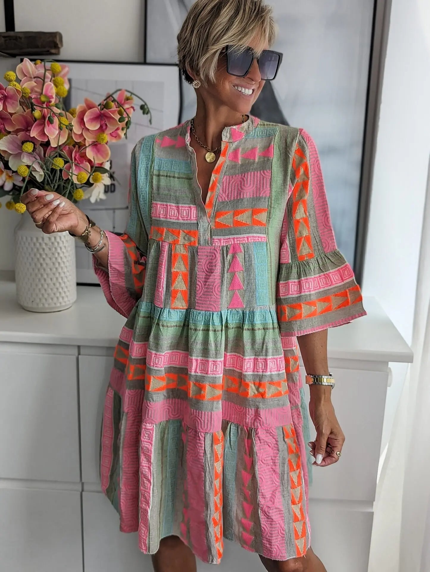 Effortless Boho Summer Dress