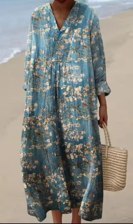 Effortless Floral Maxi Dress
