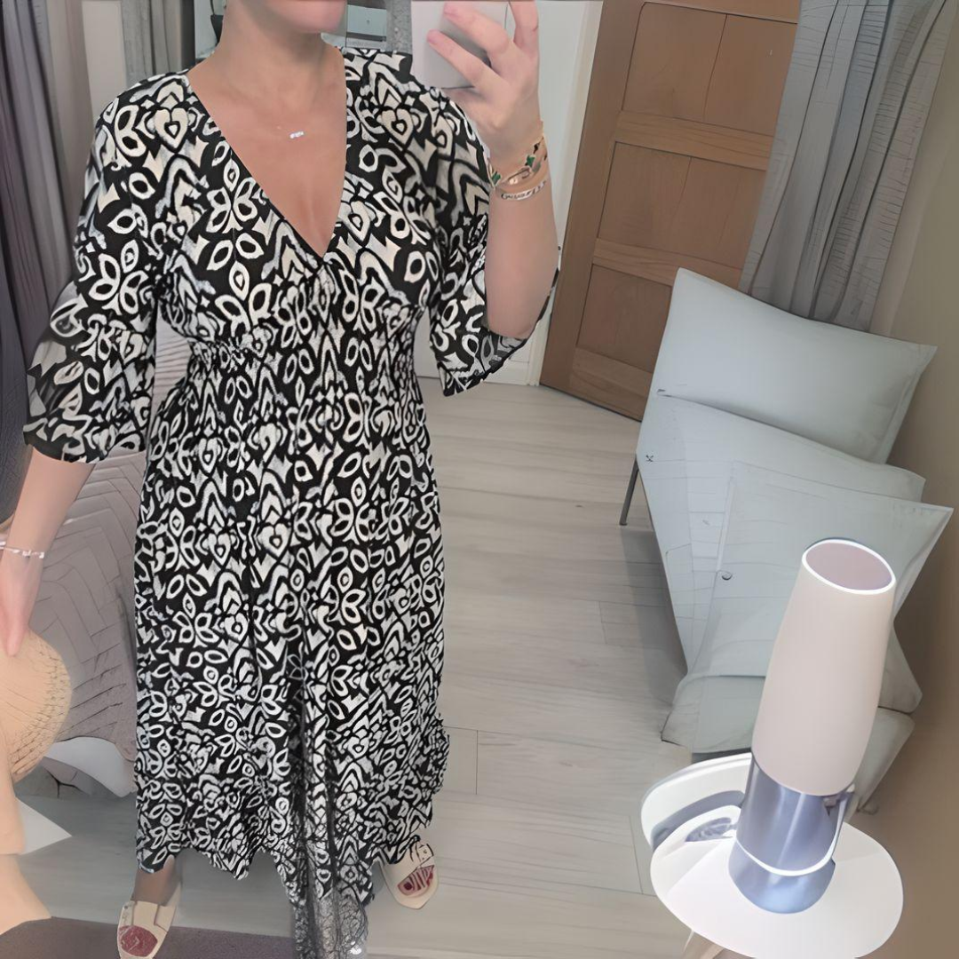 Effortlessly Chic Boho Maxi Dress
