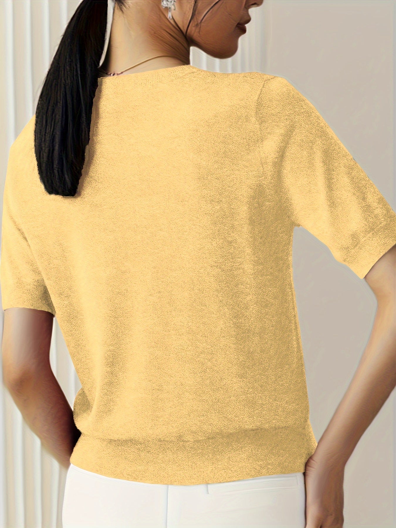 Flattering Cashmere-Blend Sweater