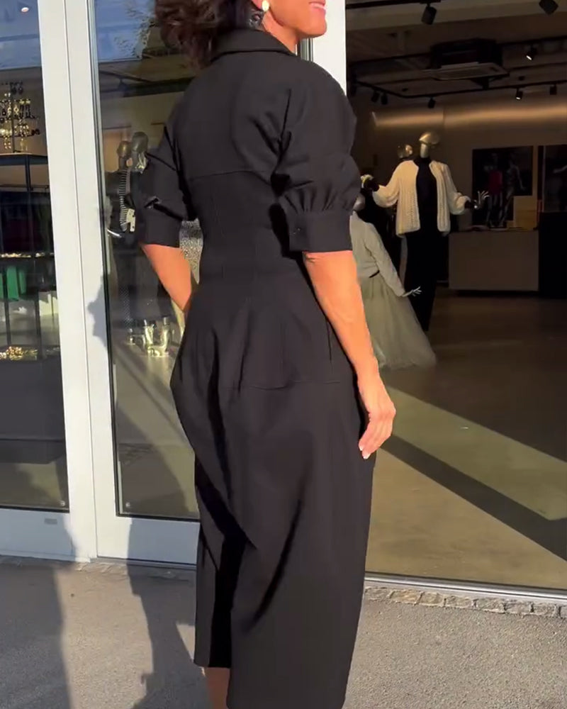 Elegant All-Day Comfort Dress