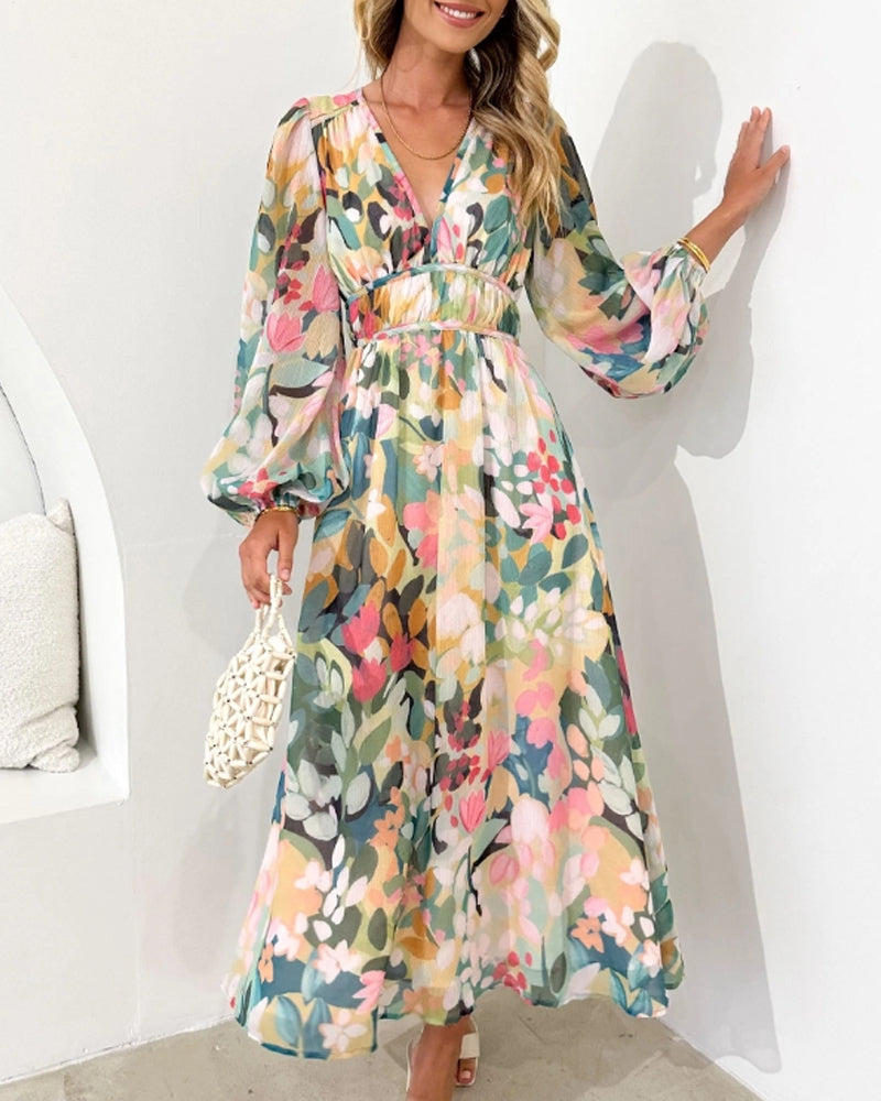 Effortless Boho-Chic Maxi Dress