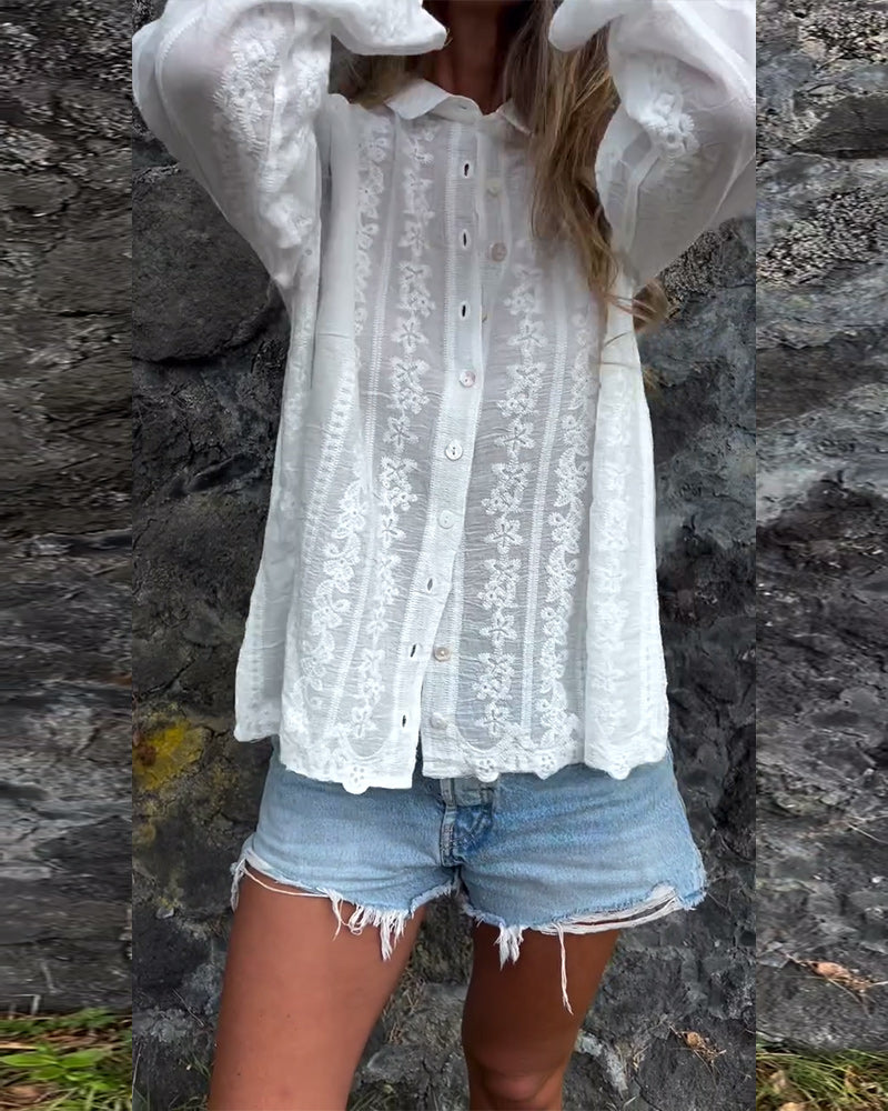 Timeless Chic Button-Up Polo