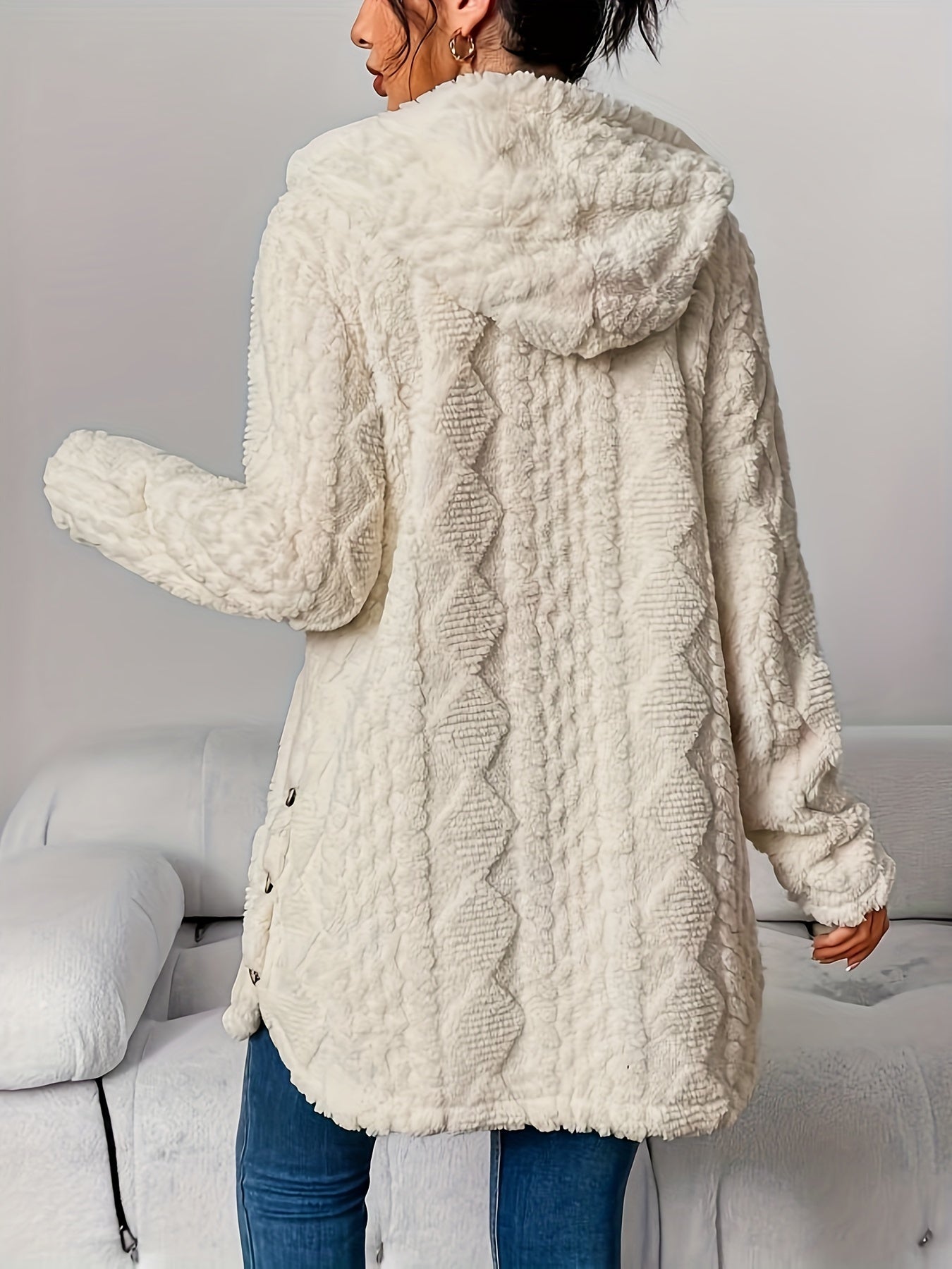 Cozy-Fleece Cardigan