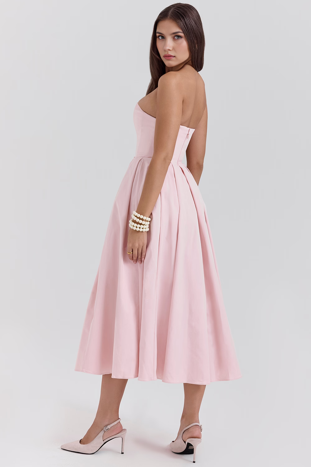 Elegant-Shape Midi Sundress
