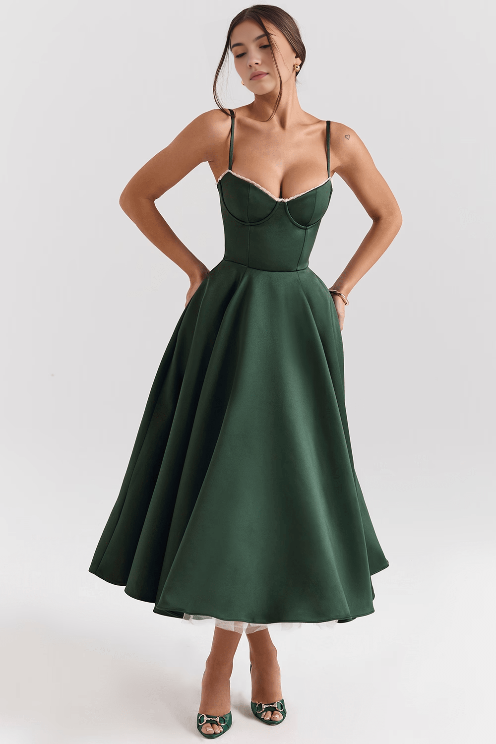 Elegant Lift Midi Dress
