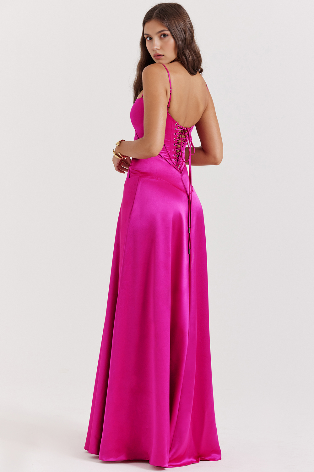 Flattering Bustier Gown for Special Occasions