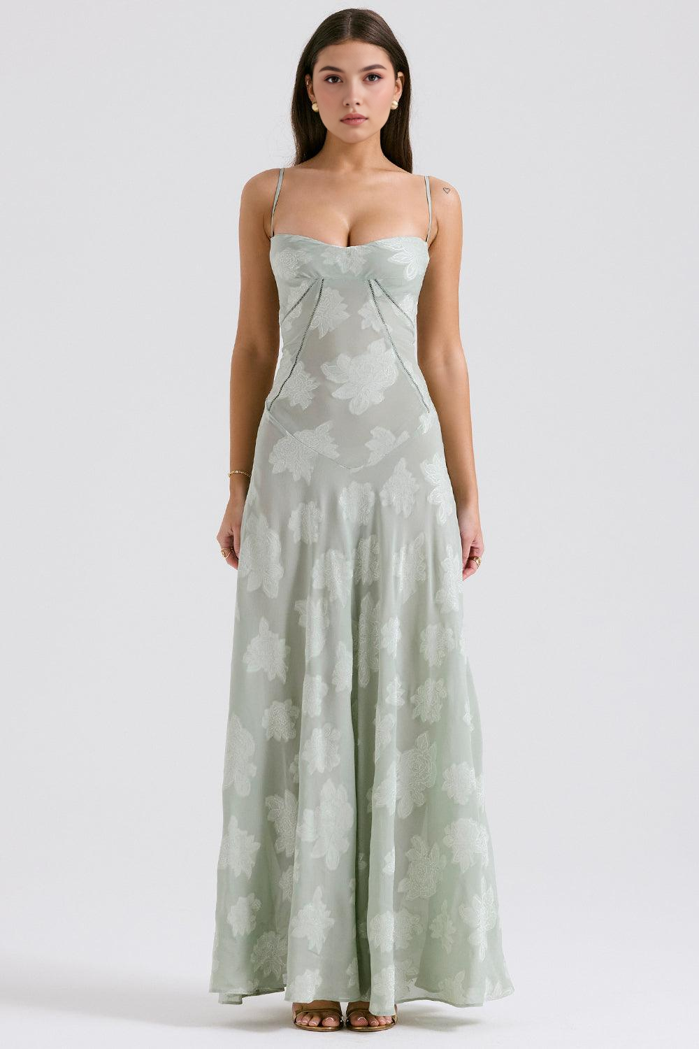 Romantic Floral Elegance Gown
