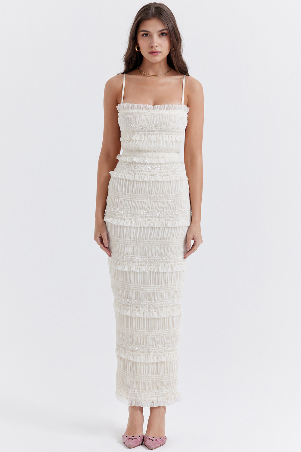 Flattering Luxe Maxi Dress
