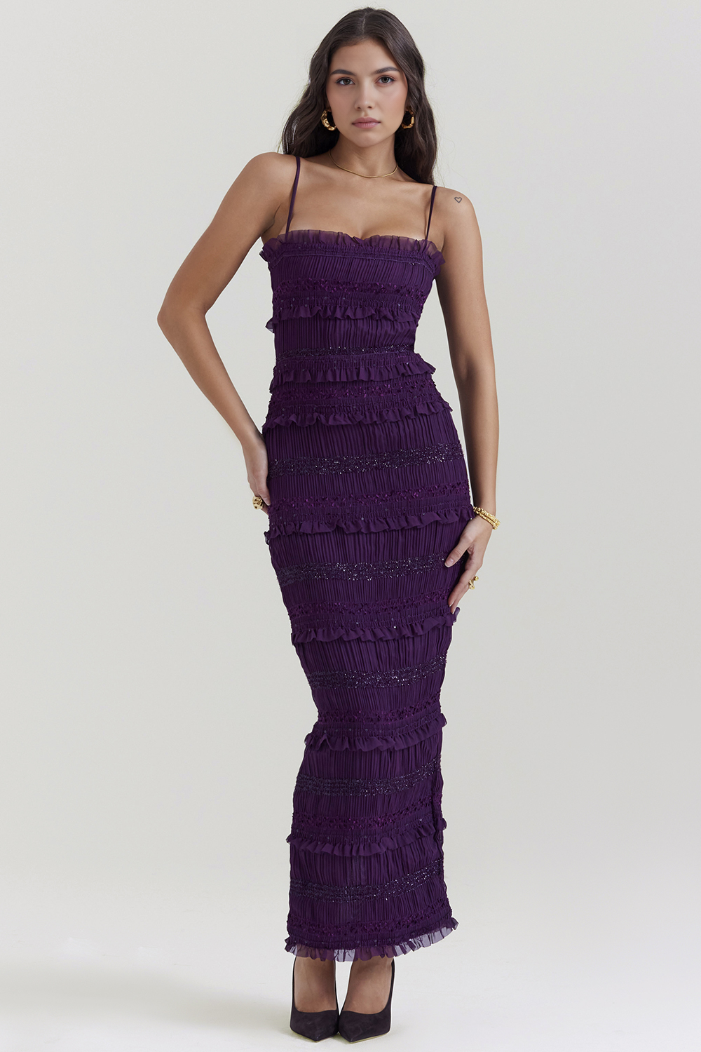 Flattering Luxe Maxi Dress
