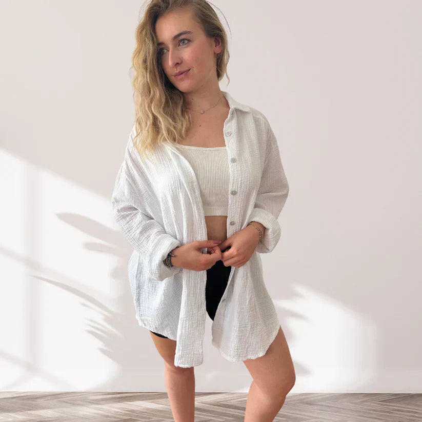 Effortless Elegance Oversized Shirt
