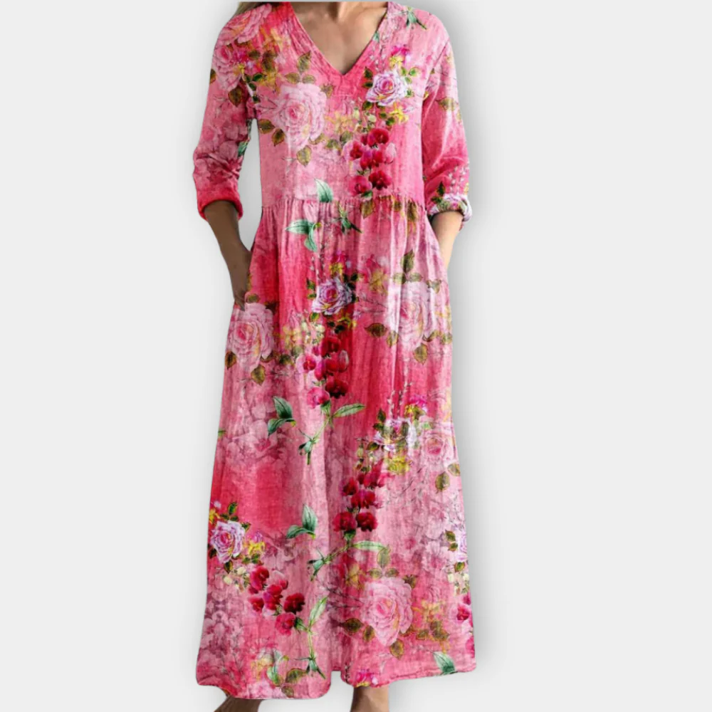 Effortless Boho Freedom Maxi Dress