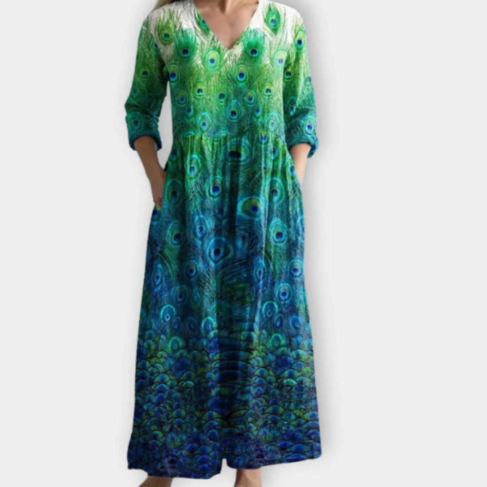 Flowy Boho Freedom Maxi Dress