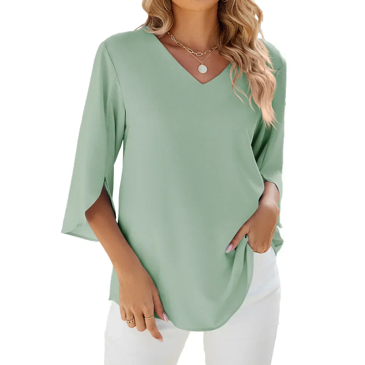 Breezy V-Neck for Ultimate Comfort