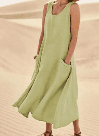 Versatile Comfort Midi Dress