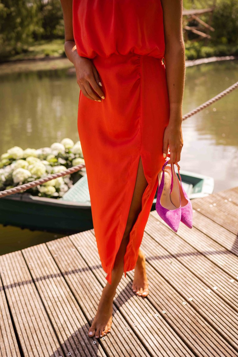 Elegant-Flow Summer Dress