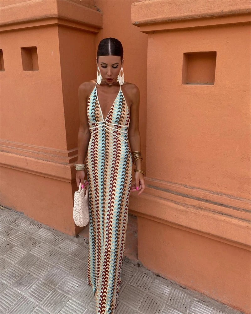 Effortless Chic V-Neck Dress