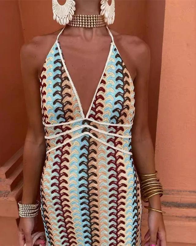Effortless Chic V-Neck Dress