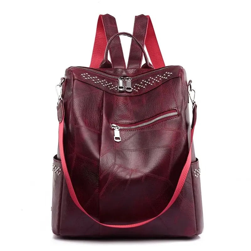 Elegant Leather Backpack for Empowered Women