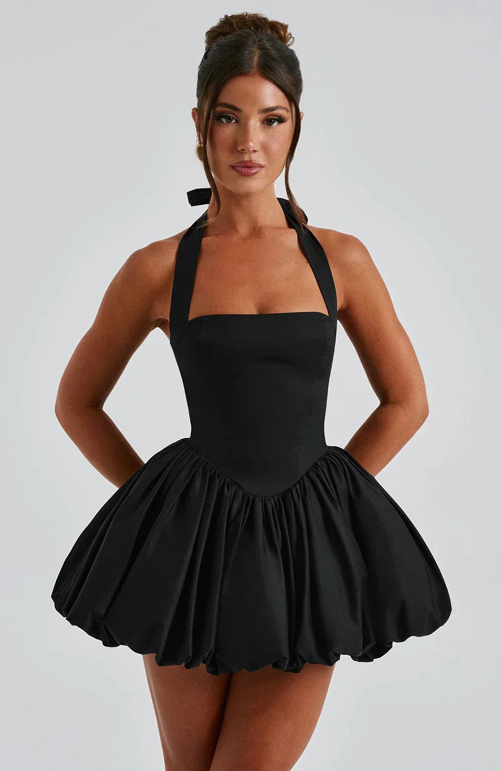 Backless Elegance for Confident Nights
