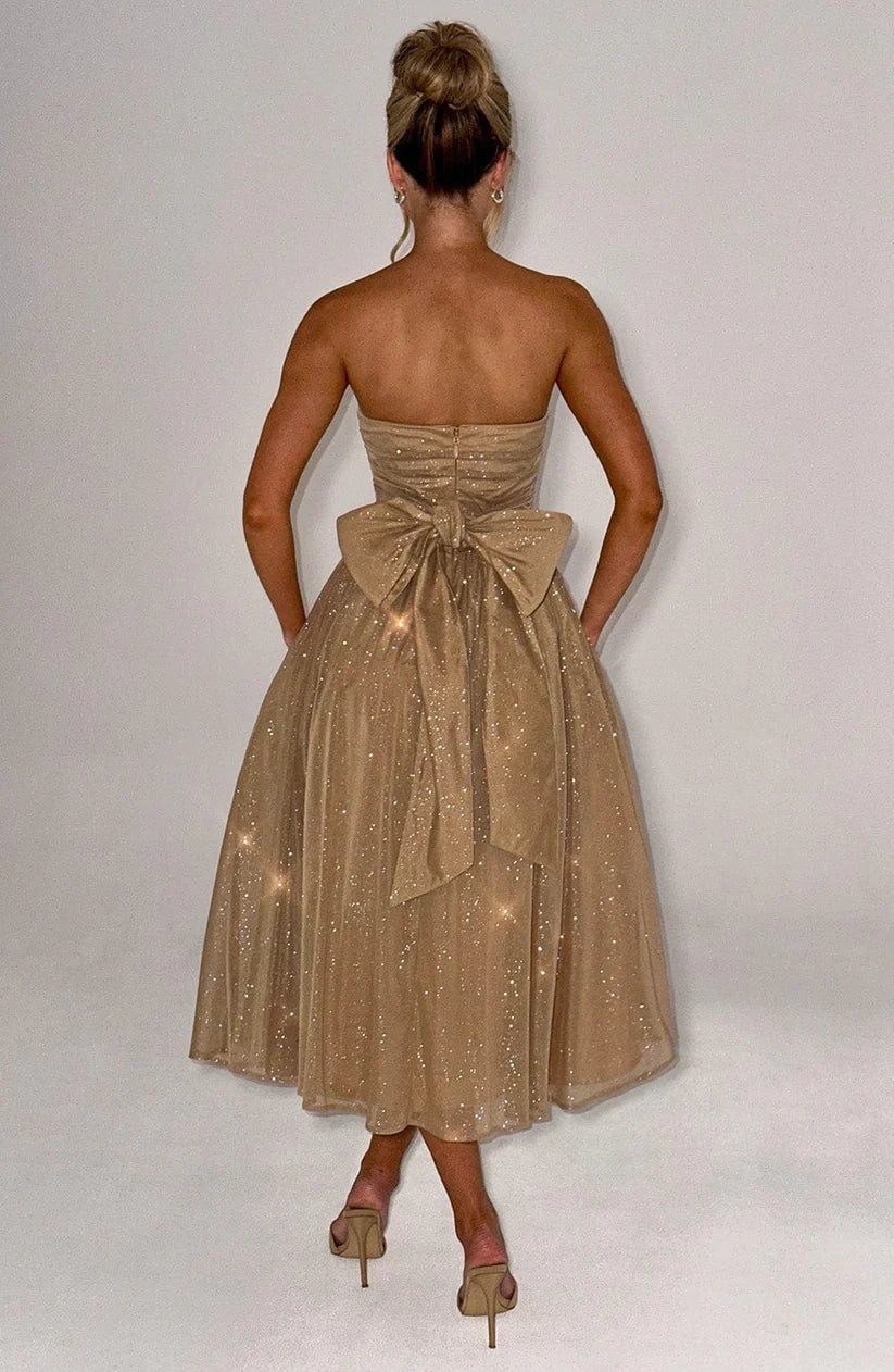 Sparkle Midi Dress for Glamorous Occasions