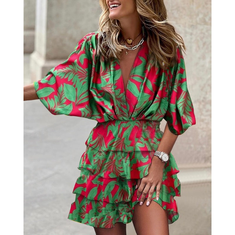 Vibrant Confidence Summer Dress