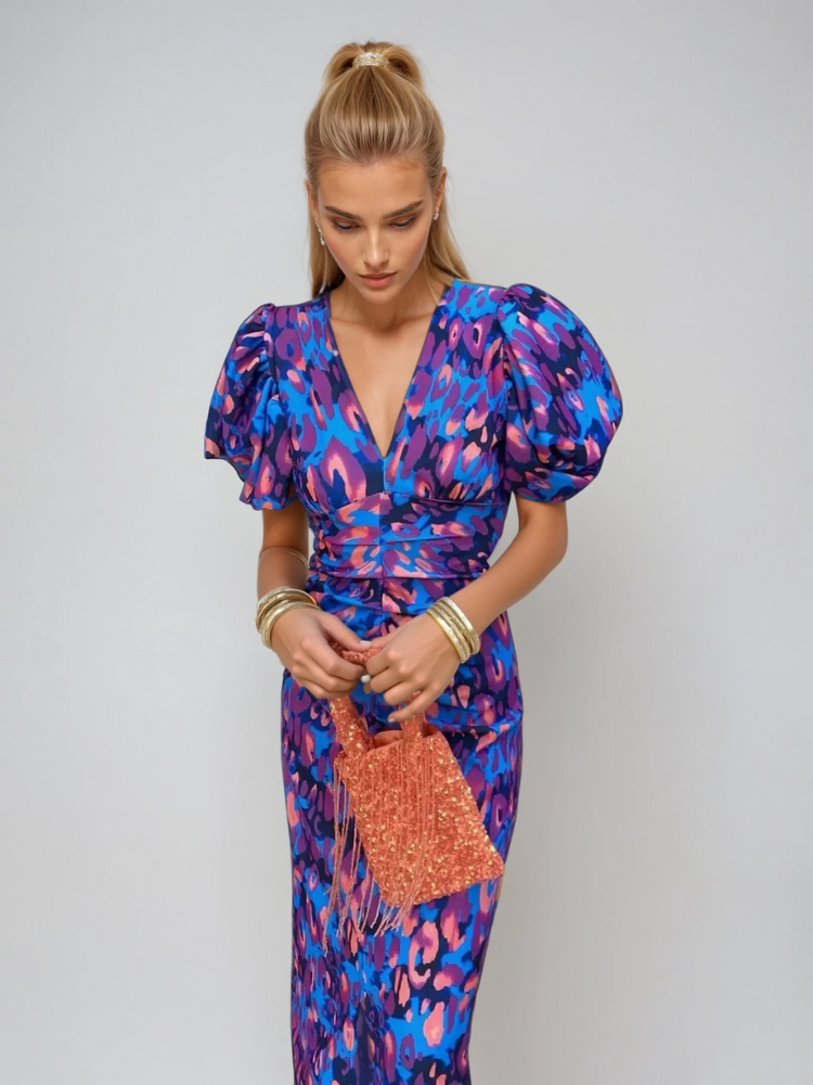 Effortless Floral Midi Dress