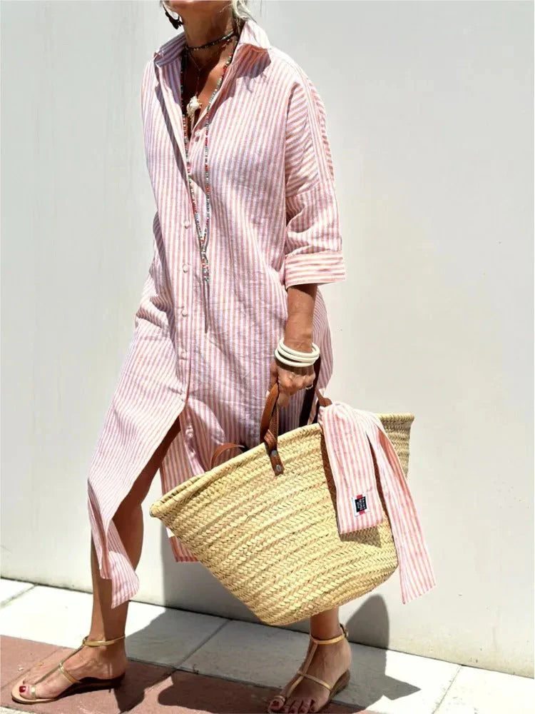 Effortless Striped Dress