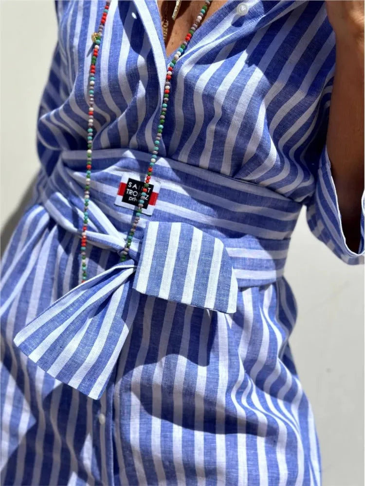 Timeless Comfort Stripe Dress
