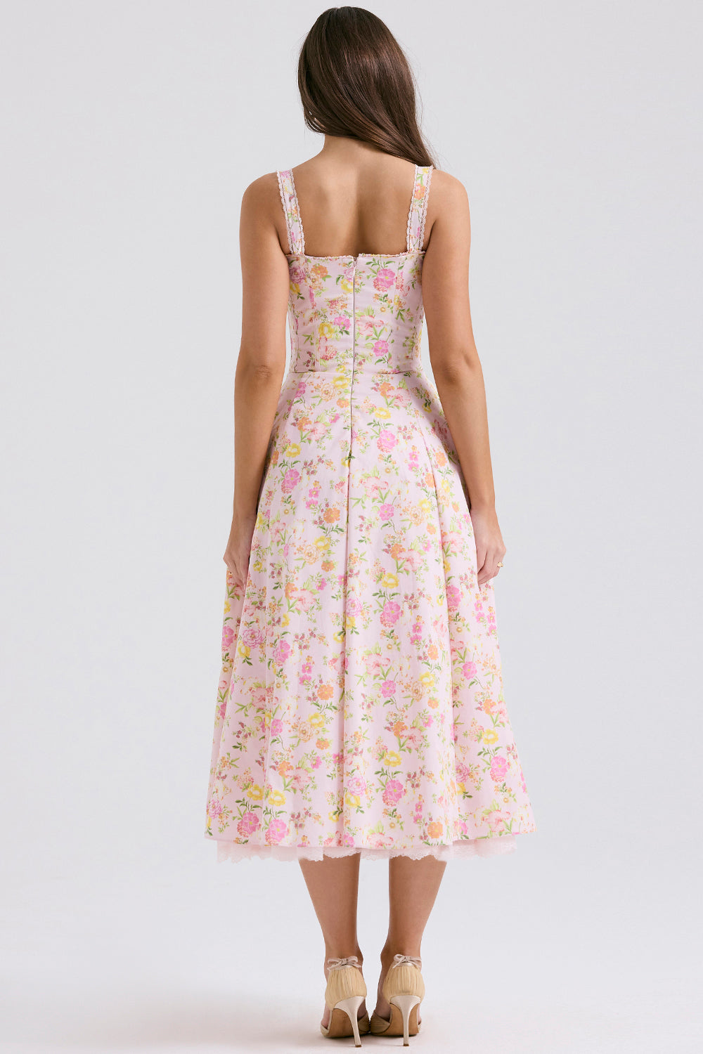 Floral Charm Midi Dress
