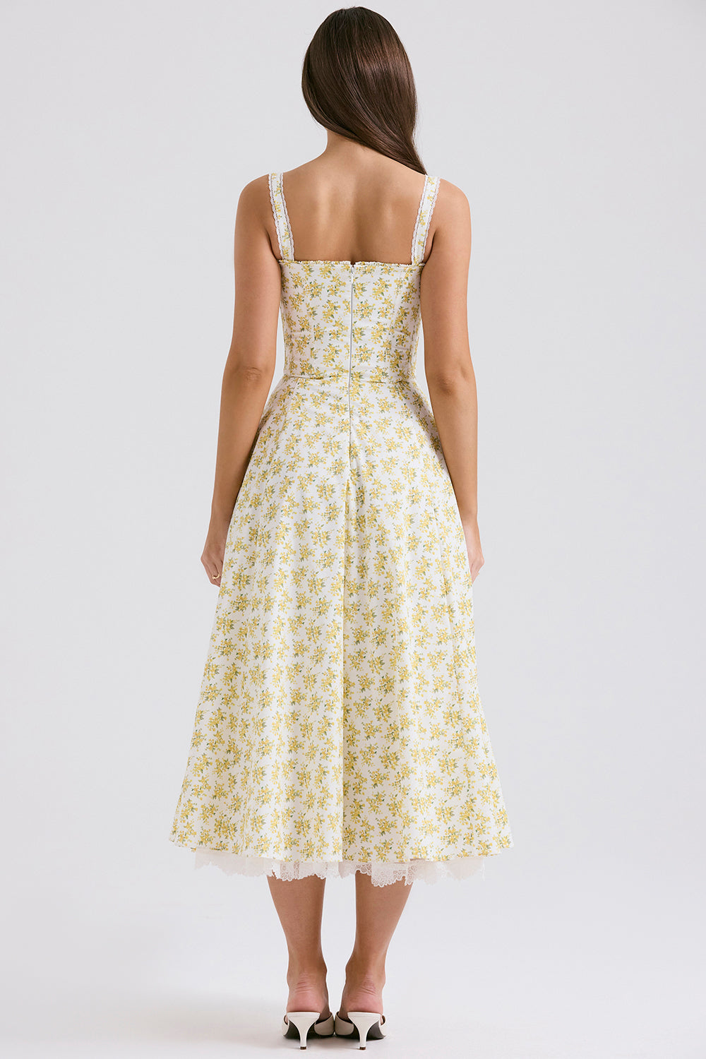 Floral Charm Midi Dress
