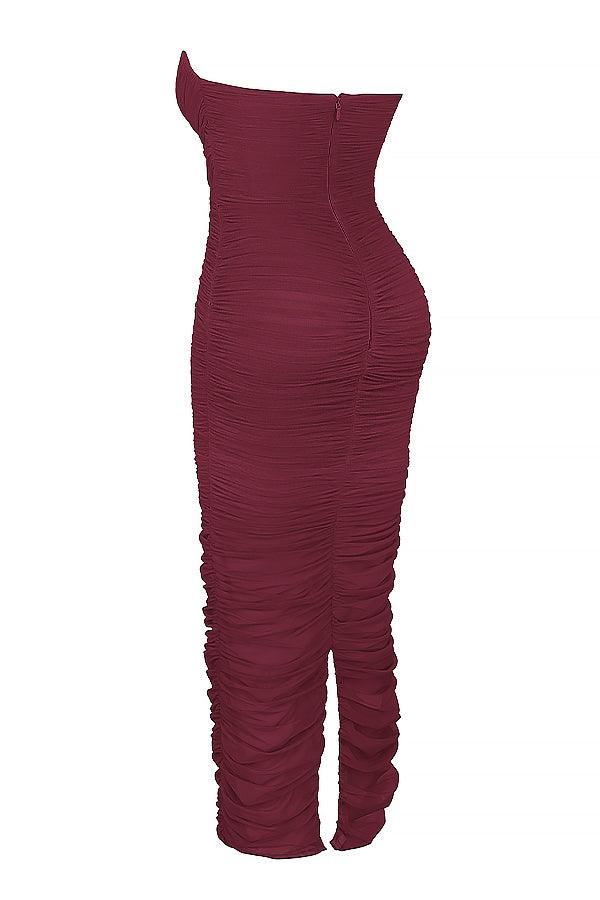 Elegant Mesh Maxi: Embrace Your Curves