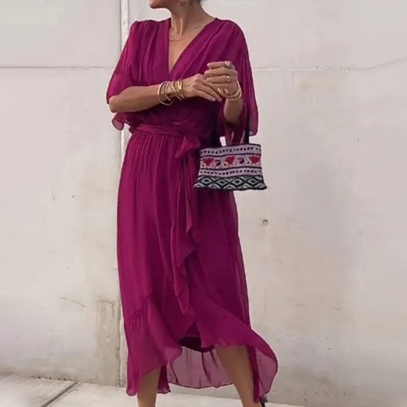 Curvy Confidence V-Neck Dress