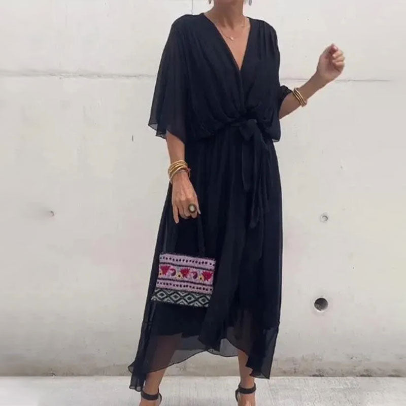 Curvy Confidence V-Neck Dress