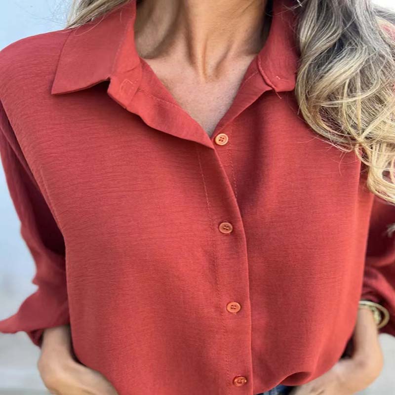 Everyday Elegance Button-Up Blouse