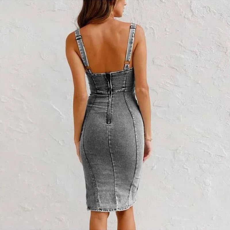 Effortless Elegance Denim Camisole