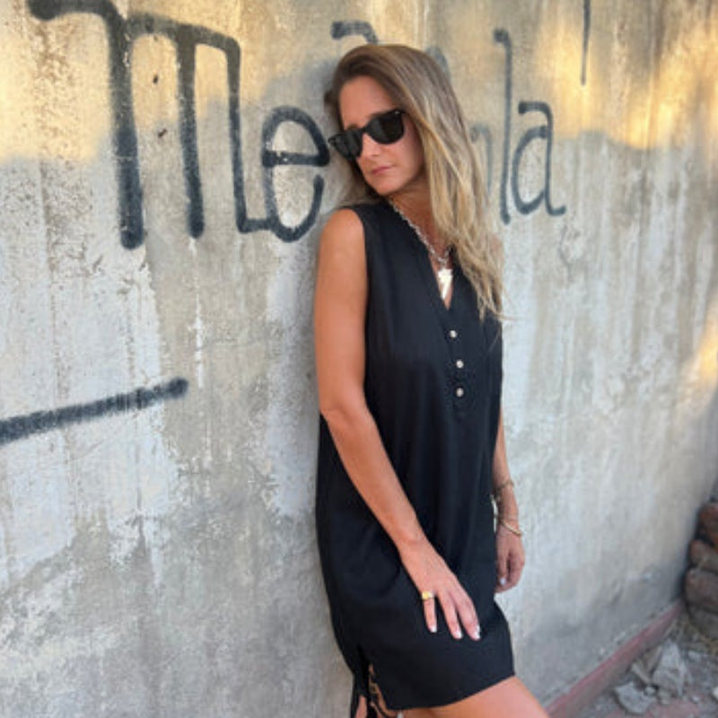 Effortless Summer Linen Dress