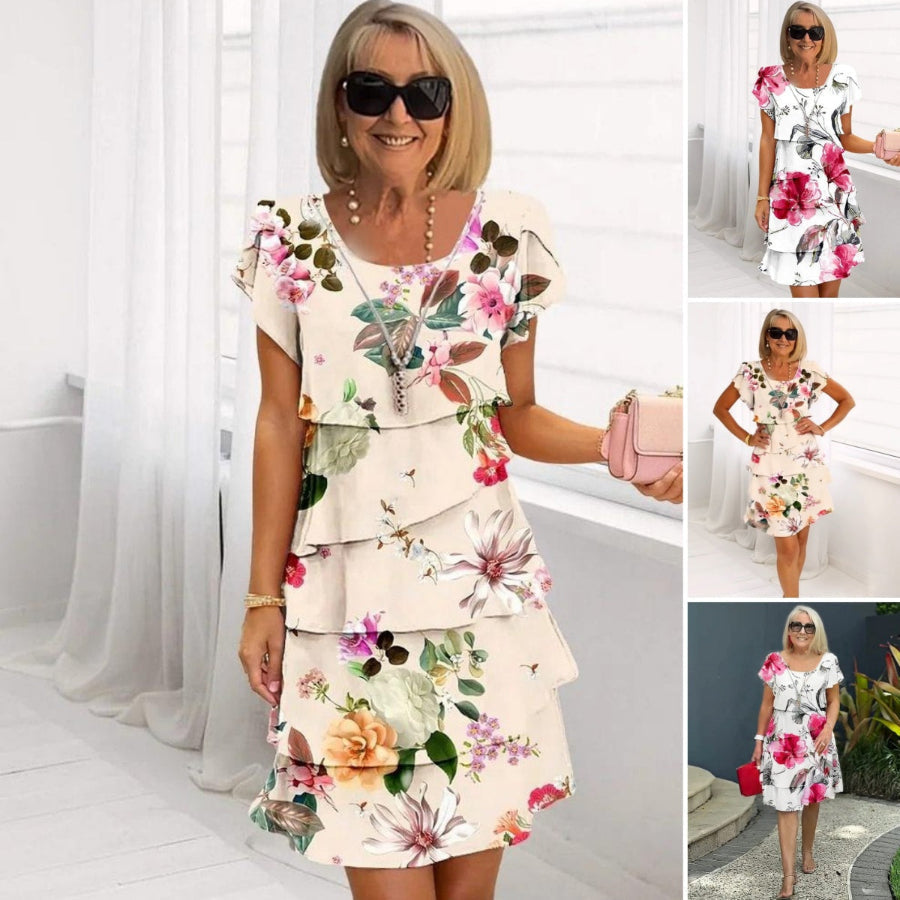 Flowy Floral Dress for Confidence