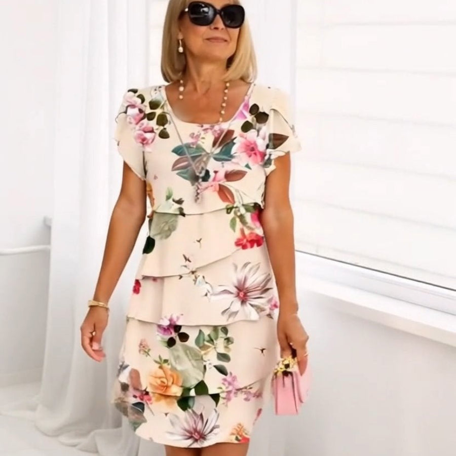 Flowy Floral Dress for Confidence