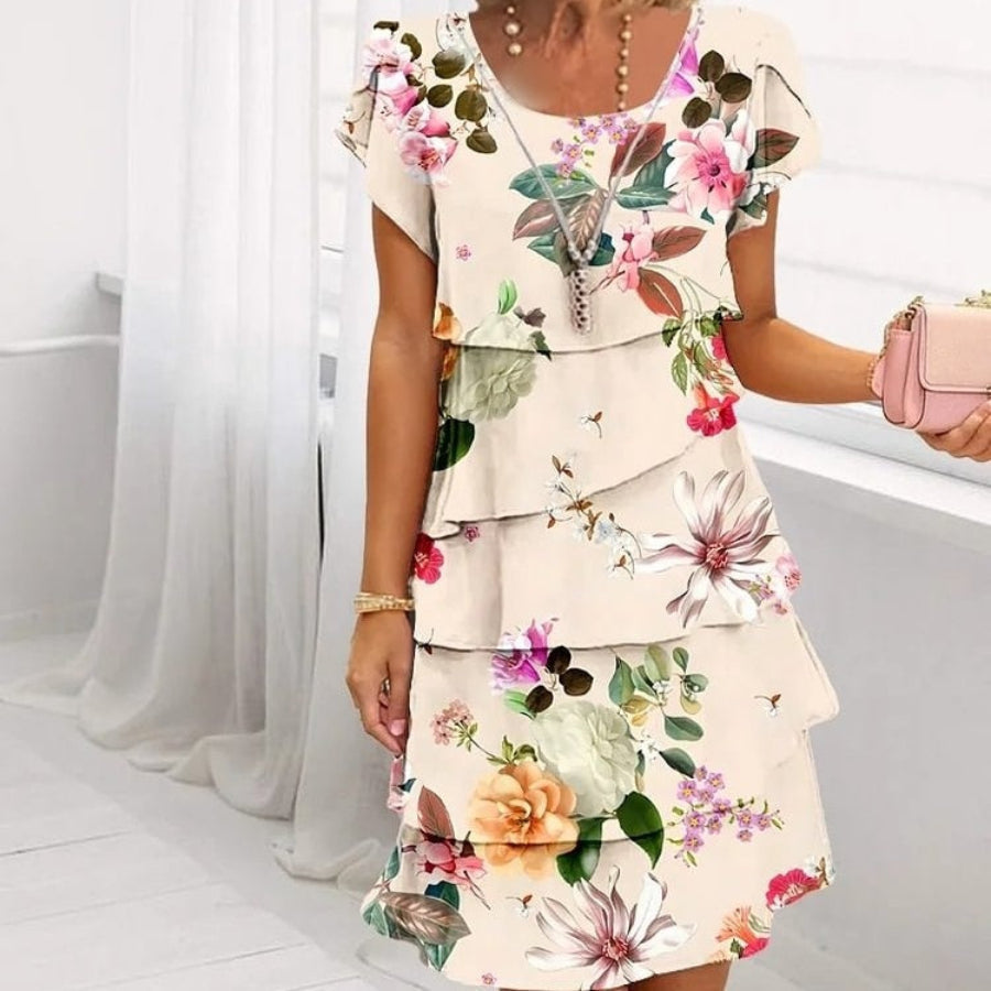 Flowy Floral Dress for Confidence