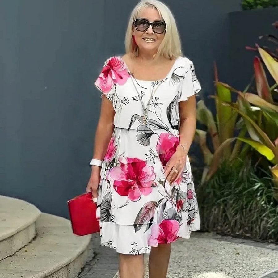 Flowy Floral Dress for Confidence