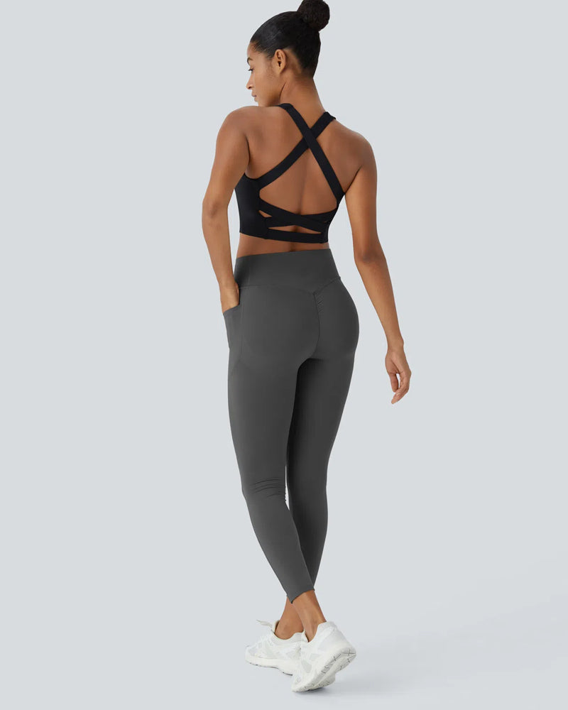 Flattering High-Waist Pocket Leggings