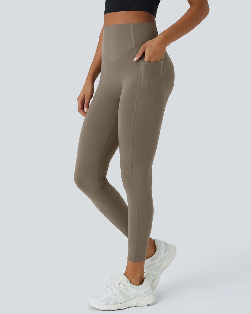 Flattering High-Waist Pocket Leggings