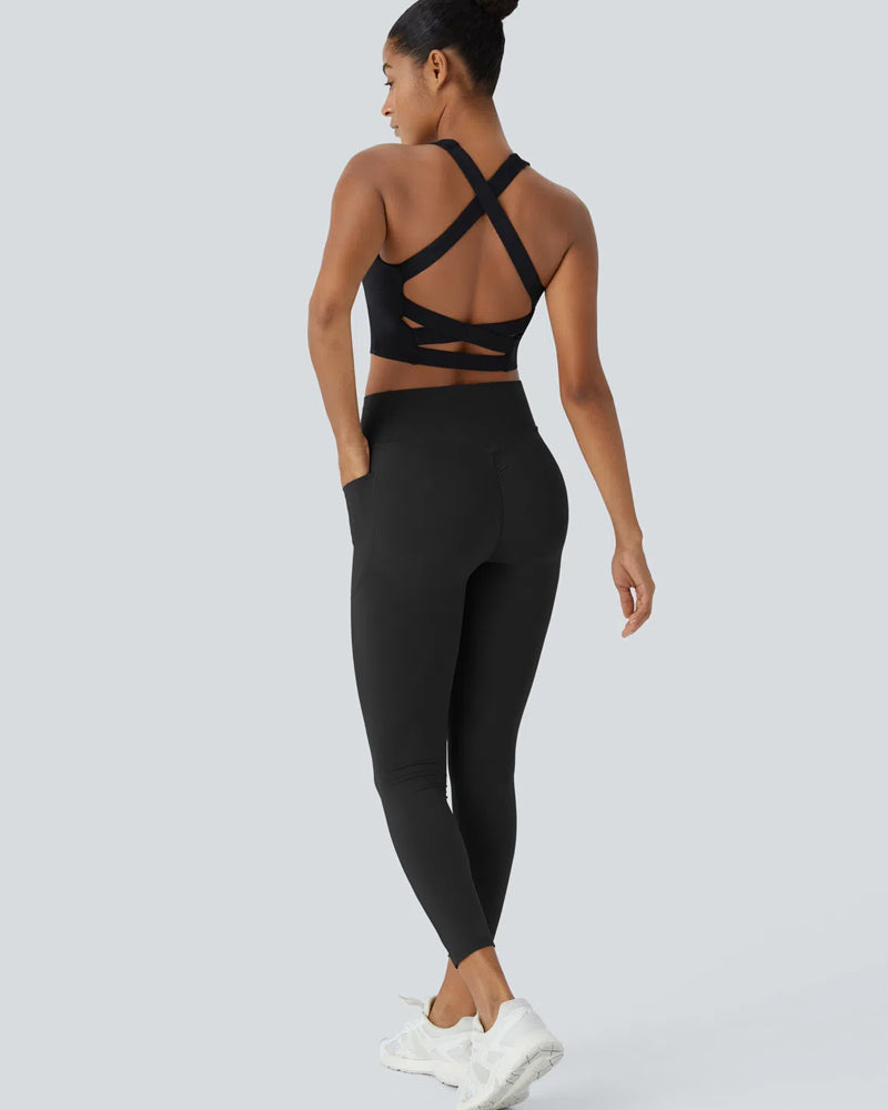 Flattering High-Waist Pocket Leggings