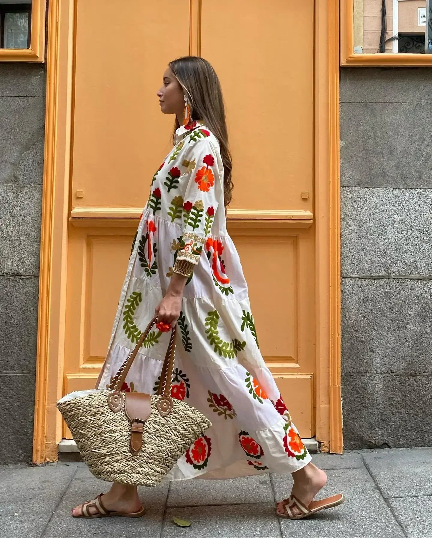 Effortless Chic Patchwork Summer Dress