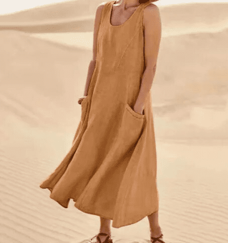 Versatile Comfort Midi Dress