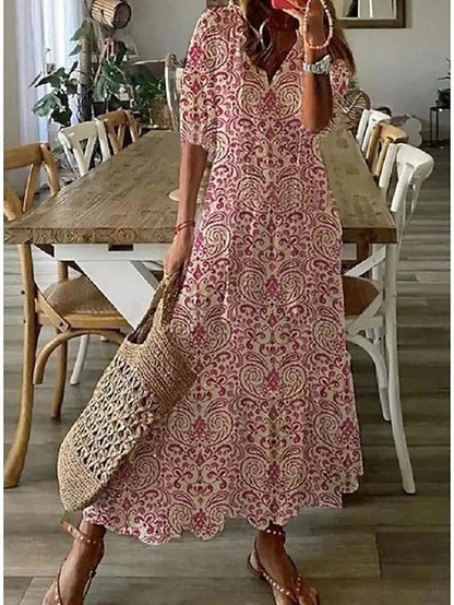 Flattering Boho Chic Dress