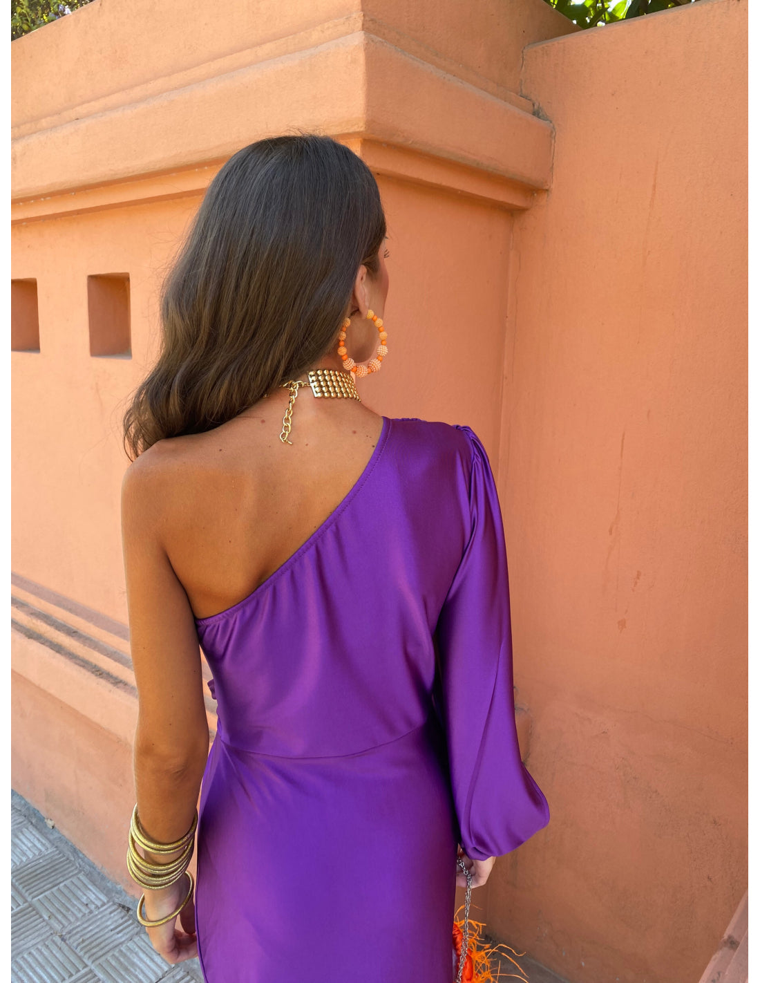Glamour One-Shoulder Gown