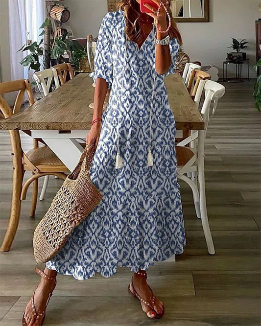 Flattering Boho Chic Dress